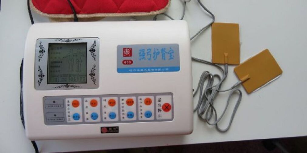 mobile device for the treatment of prostatitis